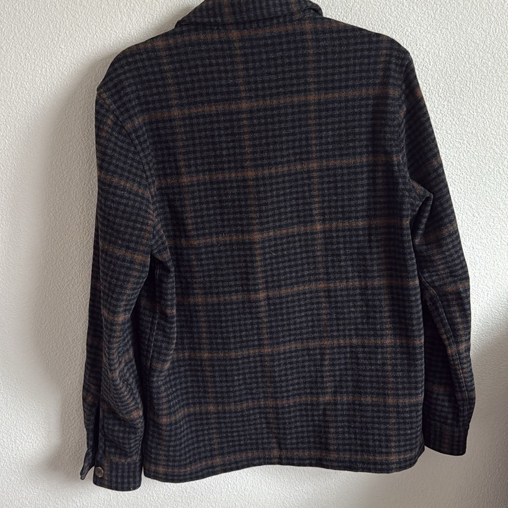 Men's Express Wool-Blend Shacket - Picture 7 of 7